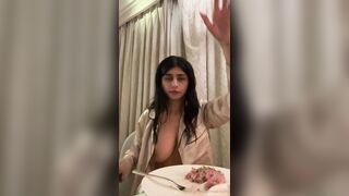 Mia Khalifa 50min Nipples Tease Video Leaked